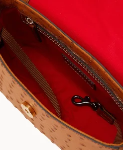 Dooney & Bourke Exotic Leather | Mini Bags^Ostrich Rena Crossbody
