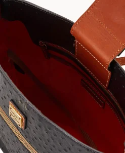 Dooney & Bourke Exotic Leather | Shoulder Bags^Ostrich Ridley