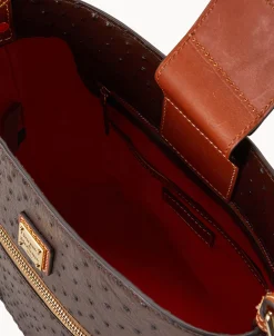 Dooney & Bourke Exotic Leather | Shoulder Bags^Ostrich Ridley