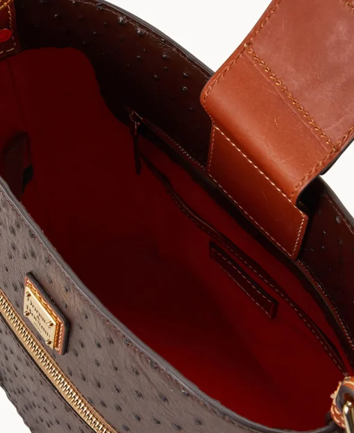Dooney & Bourke Exotic Leather | Shoulder Bags^Ostrich Ridley
