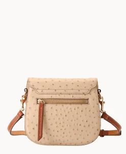 Dooney & Bourke Exotic Leather | Mini Bags^Ostrich Saddle Bag