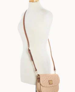 Dooney & Bourke Exotic Leather | Mini Bags^Ostrich Saddle Bag