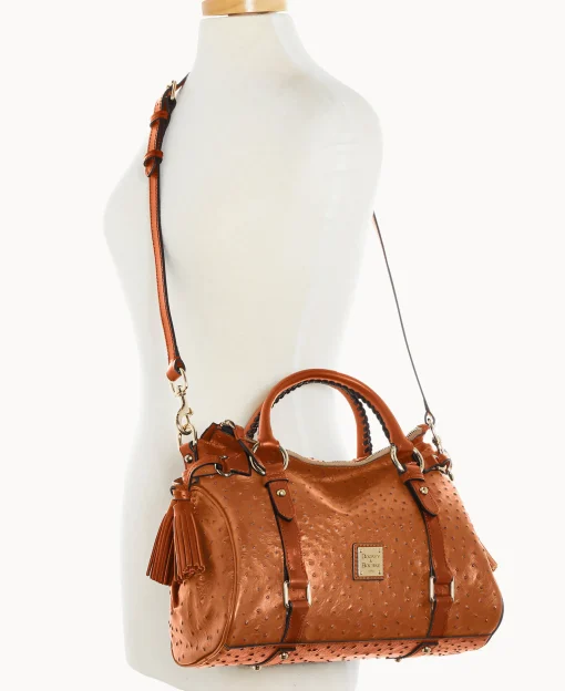 Dooney & Bourke Exotic Leather | Shoulder Bags^Ostrich Satchel