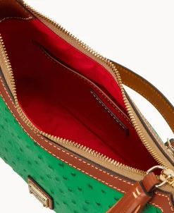 Dooney & Bourke Exotic Leather | Shoulder Bags^Ostrich Shoulder Bag