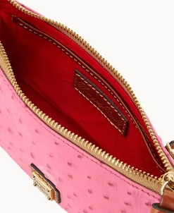 Dooney & Bourke Exotic Leather | Mini Bags^Ostrich Slim Crossbody