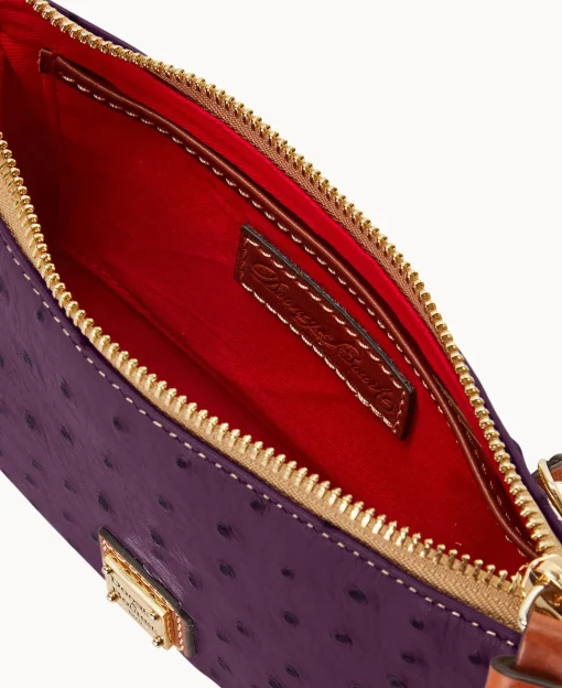 Dooney & Bourke Exotic Leather | Mini Bags^Ostrich Slim Crossbody