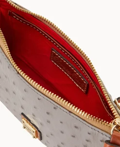 Dooney & Bourke Exotic Leather | Mini Bags^Ostrich Slim Crossbody