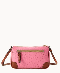 Dooney & Bourke Exotic Leather | Mini Bags^Ostrich Slim Crossbody