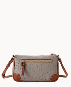 Dooney & Bourke Exotic Leather | Mini Bags^Ostrich Slim Crossbody