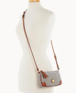 Dooney & Bourke Exotic Leather | Mini Bags^Ostrich Slim Crossbody