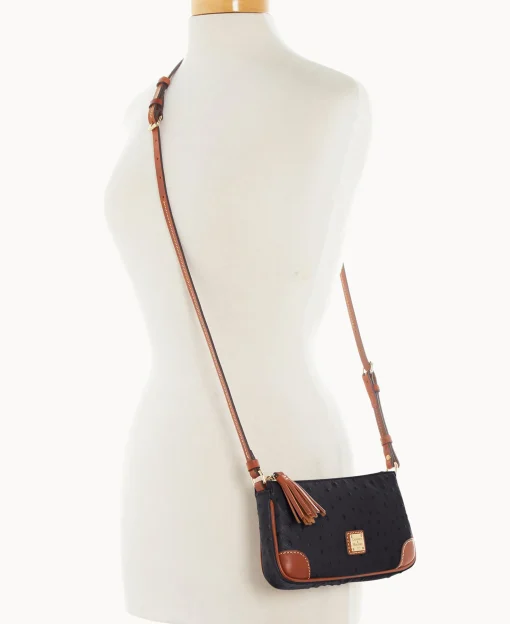 Dooney & Bourke Exotic Leather | Mini Bags^Ostrich Slim Crossbody