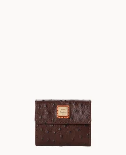 Dooney & Bourke Grab and Go | Wallets^Ostrich Small Flap Credit Card Wallet