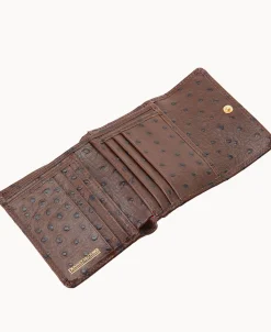 Dooney & Bourke Grab and Go | Wallets^Ostrich Small Flap Credit Card Wallet