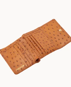 Dooney & Bourke Grab and Go | Wallets^Ostrich Small Flap Credit Card Wallet