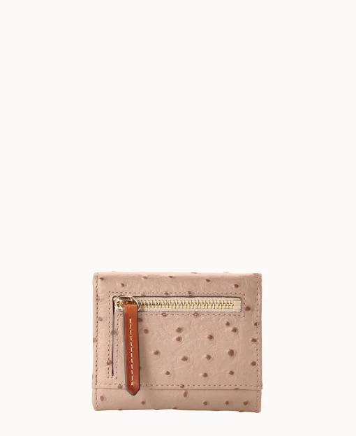 Dooney & Bourke Grab and Go | Wallets^Ostrich Small Flap Credit Card Wallet