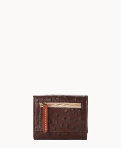 Dooney & Bourke Grab and Go | Wallets^Ostrich Small Flap Credit Card Wallet