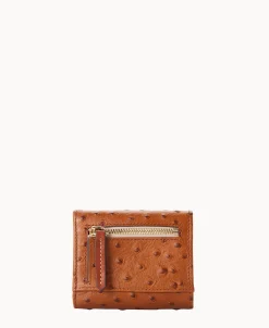Dooney & Bourke Grab and Go | Wallets^Ostrich Small Flap Credit Card Wallet