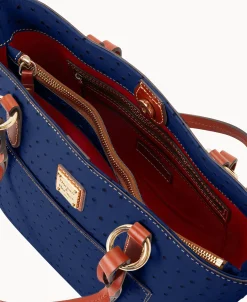 Dooney & Bourke Exotic Leather | Mini Bags^Ostrich Small Gretchen Tote