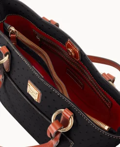 Dooney & Bourke Exotic Leather | Mini Bags^Ostrich Small Gretchen Tote