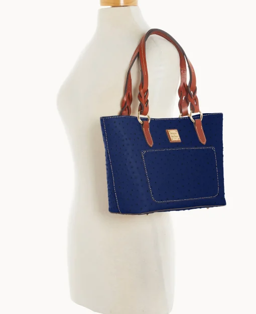Dooney & Bourke Exotic Leather | Mini Bags^Ostrich Small Gretchen Tote
