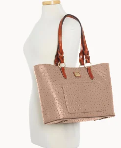 Dooney & Bourke Exotic Leather | Shoulder Bags^Ostrich Tammy Tote