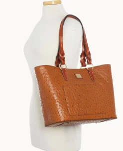 Dooney & Bourke Exotic Leather | Shoulder Bags^Ostrich Tammy Tote