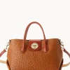 Dooney & Bourke The Ostrich Turnlock Collection | Picnic in the Park^Ostrich Turnlock Handle Tote 30