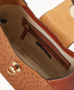 Dooney & Bourke The Ostrich Turnlock Collection | Picnic in the Park^Ostrich Turnlock Hobo 26