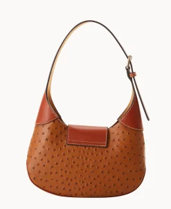 Dooney & Bourke The Ostrich Turnlock Collection | Picnic in the Park^Ostrich Turnlock Hobo 26