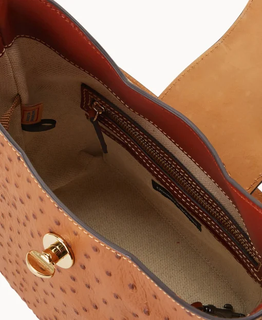 Dooney & Bourke The Ostrich Turnlock Collection | Picnic in the Park^Ostrich Turnlock Sac 22