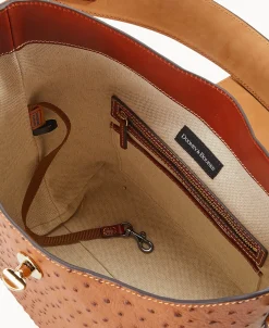 Dooney & Bourke The Ostrich Turnlock Collection | Picnic in the Park^Ostrich Turnlock Sac 30