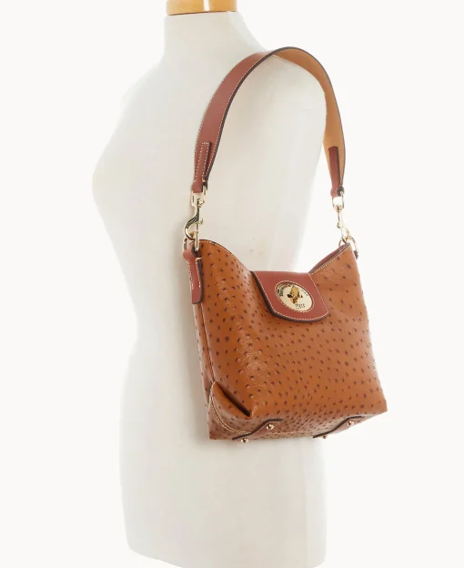 Dooney & Bourke The Ostrich Turnlock Collection | Picnic in the Park^Ostrich Turnlock Sac 22