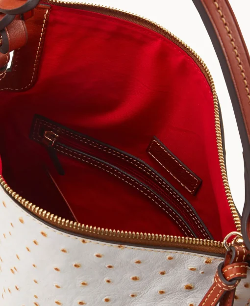 Dooney & Bourke Exotic Leather | Shoulder Bags^Ostrich Twist Strap Hobo