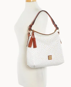 Dooney & Bourke Exotic Leather | Shoulder Bags^Ostrich Twist Strap Hobo