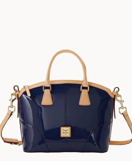 Dooney & Bourke Smooth Leather | Shoulder Bags^Patent Domed Satchel