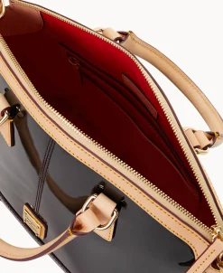 Dooney & Bourke Smooth Leather | Shoulder Bags^Patent Domed Satchel