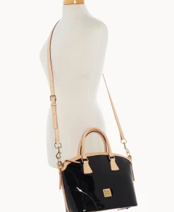 Dooney & Bourke Smooth Leather | Shoulder Bags^Patent Domed Satchel