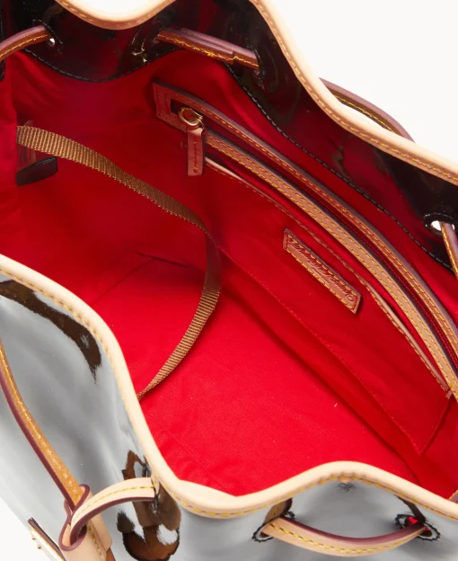 Dooney & Bourke Smooth Leather | Shoulder Bags^Patent Drawstring