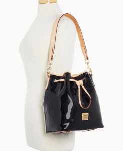 Dooney & Bourke Smooth Leather | Shoulder Bags^Patent Drawstring