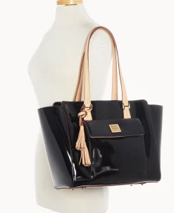 Dooney & Bourke Smooth Leather | Shoulder Bags^Patent East West Shopper