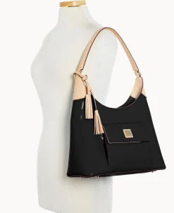 Dooney & Bourke Smooth Leather | Shoulder Bags^Patent Hobo