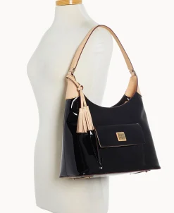 Dooney & Bourke Smooth Leather | Shoulder Bags^Patent Hobo