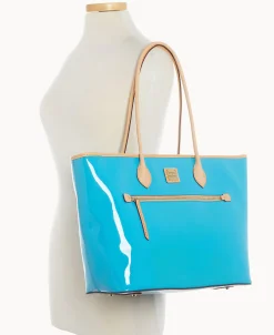 Dooney & Bourke Ready For the Getaway | Smooth Leather^Patent Large Tote