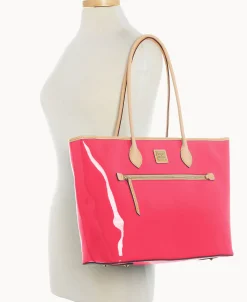 Dooney & Bourke Ready For the Getaway | Smooth Leather^Patent Large Tote