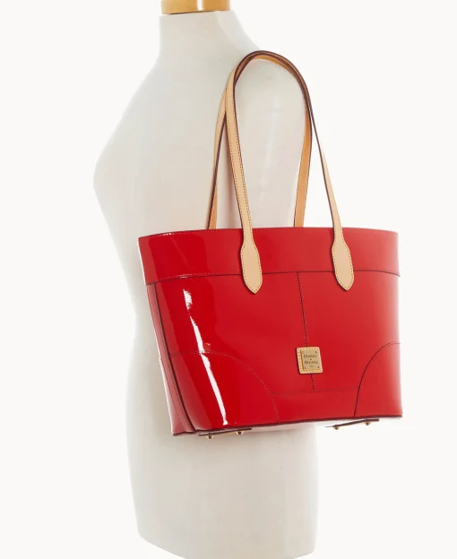 Dooney & Bourke Smooth Leather | Shoulder Bags^Patent Tote