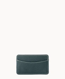 Dooney & Bourke The Pebble Grain Collection | Grab and Go^Pebble Grain Business Card Case