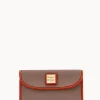 Dooney & Bourke The Pebble Grain Collection | Grab and Go^Pebble Grain Continental Clutch