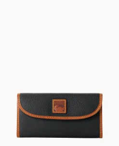 Dooney & Bourke The Pebble Grain Collection | Grab and Go^Pebble Grain Continental Clutch