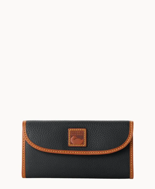 Dooney & Bourke The Pebble Grain Collection | Grab and Go^Pebble Grain Continental Clutch