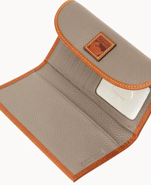 Dooney & Bourke The Pebble Grain Collection | Grab and Go^Pebble Grain Continental Clutch